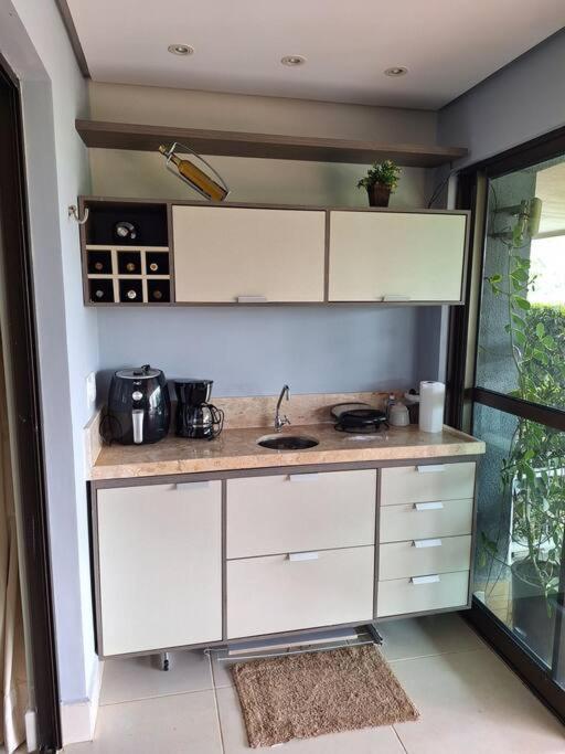 Aconchegante Studio Com Varanda Bananeiras Eksteriør bilde